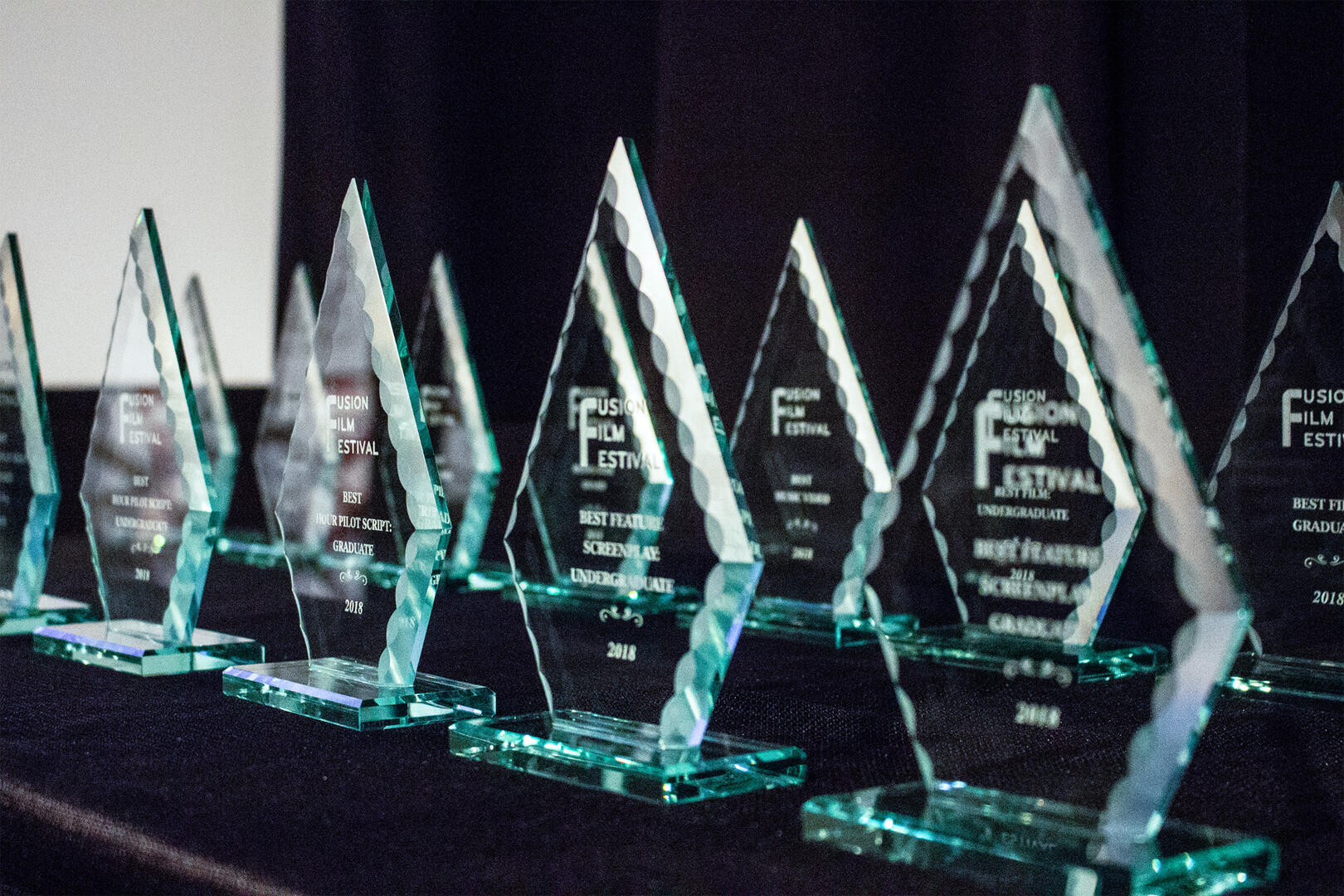 Fusion Award Statuettes